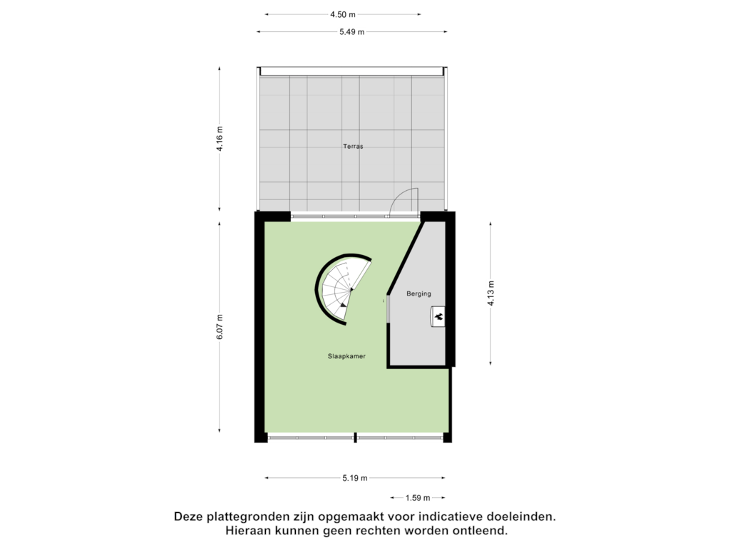 Bekijk plattegrond van Tweede Verdieping van Else van der Banstraat 37