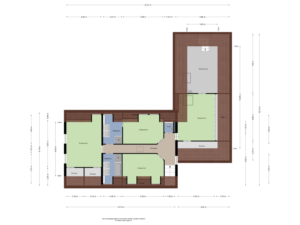 Bekijk plattegrond van Eerste Verdieping van Rutger van Erplaan 3