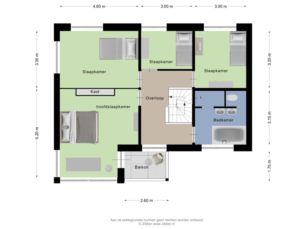 Bekijk plattegrond van Eerste Verdieping van Arendshorst 42