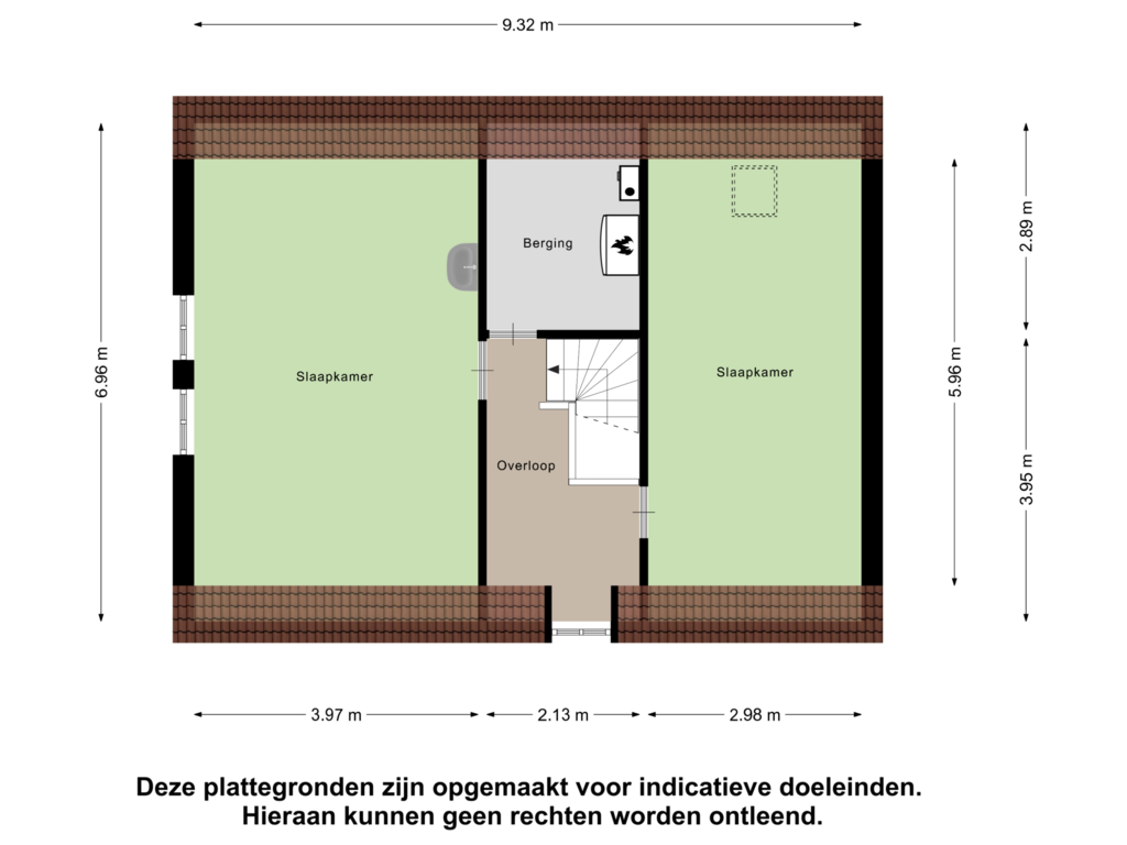 Bekijk plattegrond van Eerste Verdieping van Stereind 1