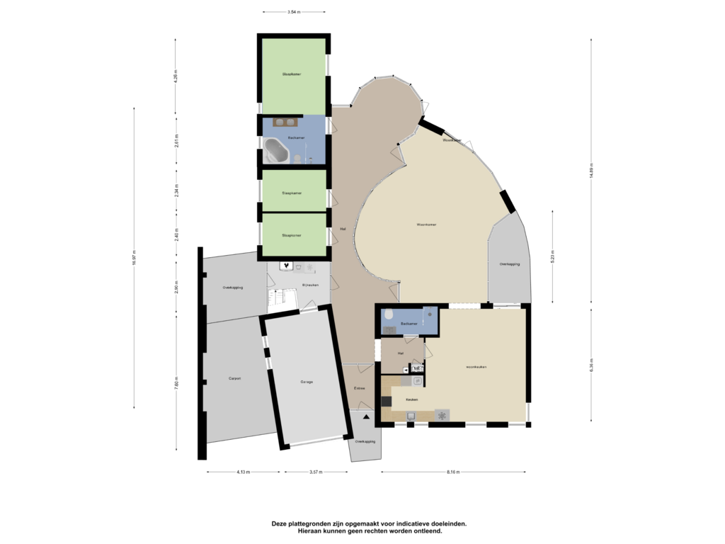 Bekijk plattegrond van Appartement van Buitenweide 17