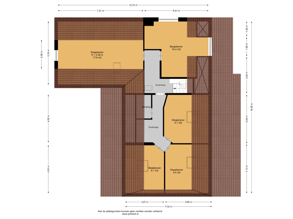 Bekijk plattegrond van 1e Verdieping van Bisschopswijk 3