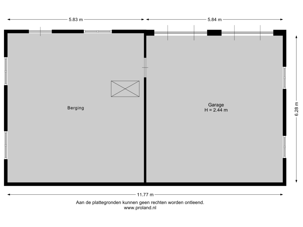 Bekijk plattegrond van Garage van Bisschopswijk 3