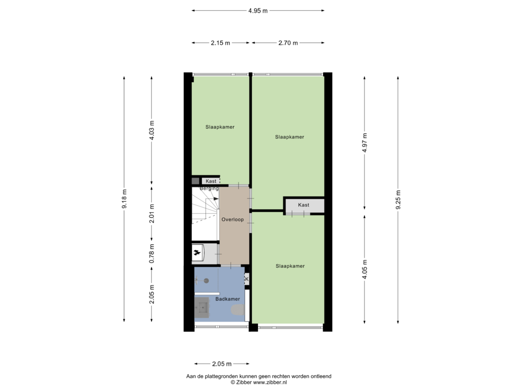 Bekijk plattegrond van Eerste Verdieping van Lauwers 146