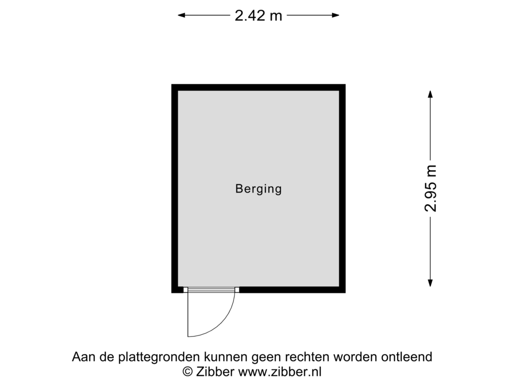 Bekijk plattegrond van Berging van Lauwers 146