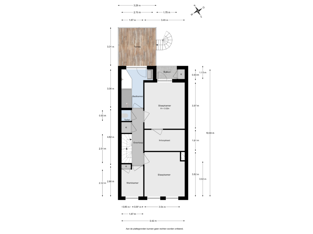 Bekijk plattegrond van 1e Verdieping van Willem Kuijperstraat 94