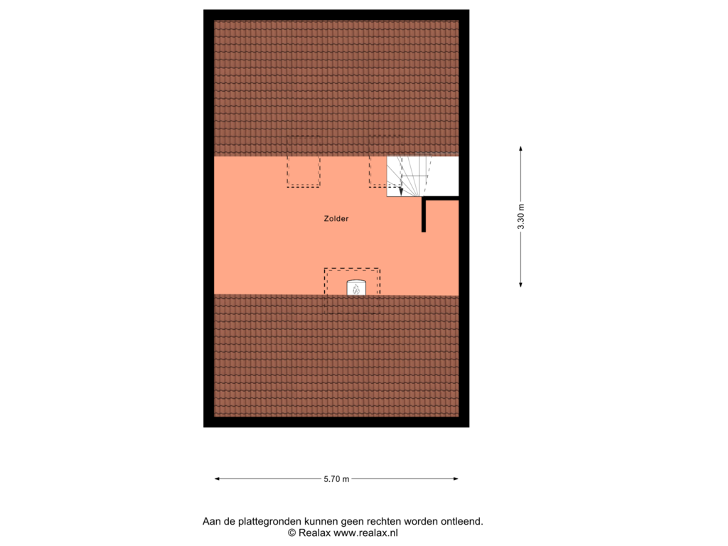 View floorplan of Verdieping 2 of Turfringen 18