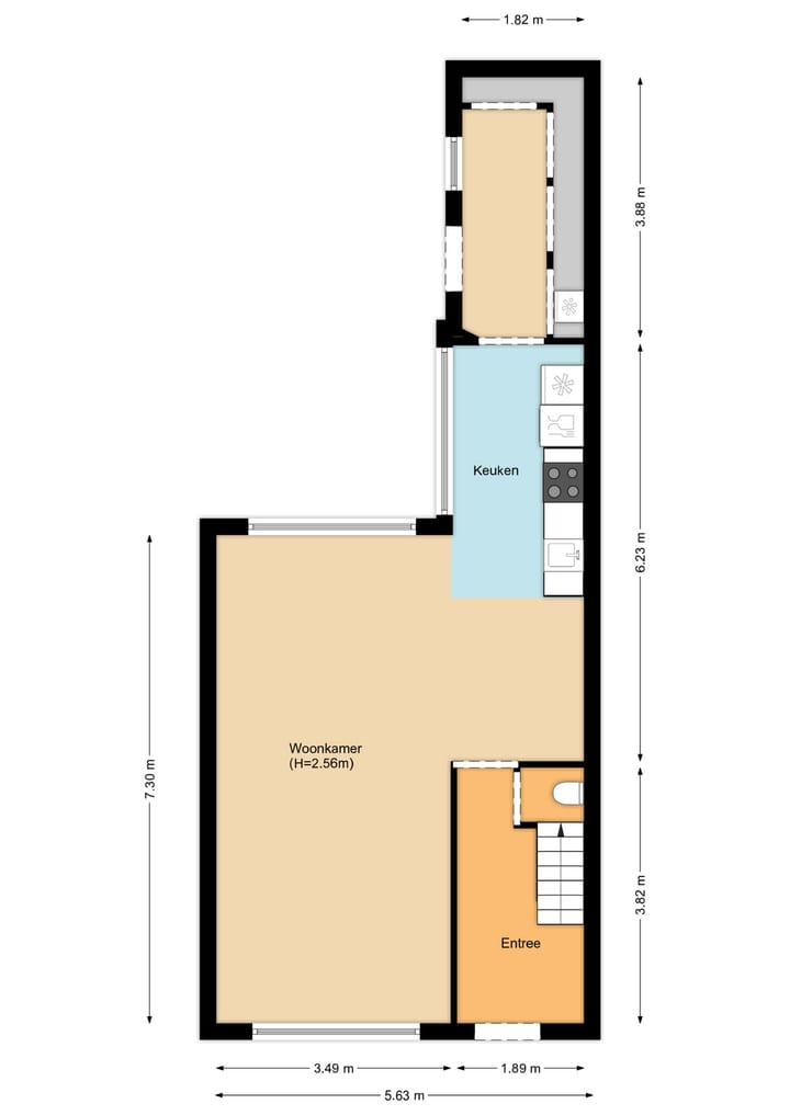 Foto 38 van Oude Hoornseweg 6-A