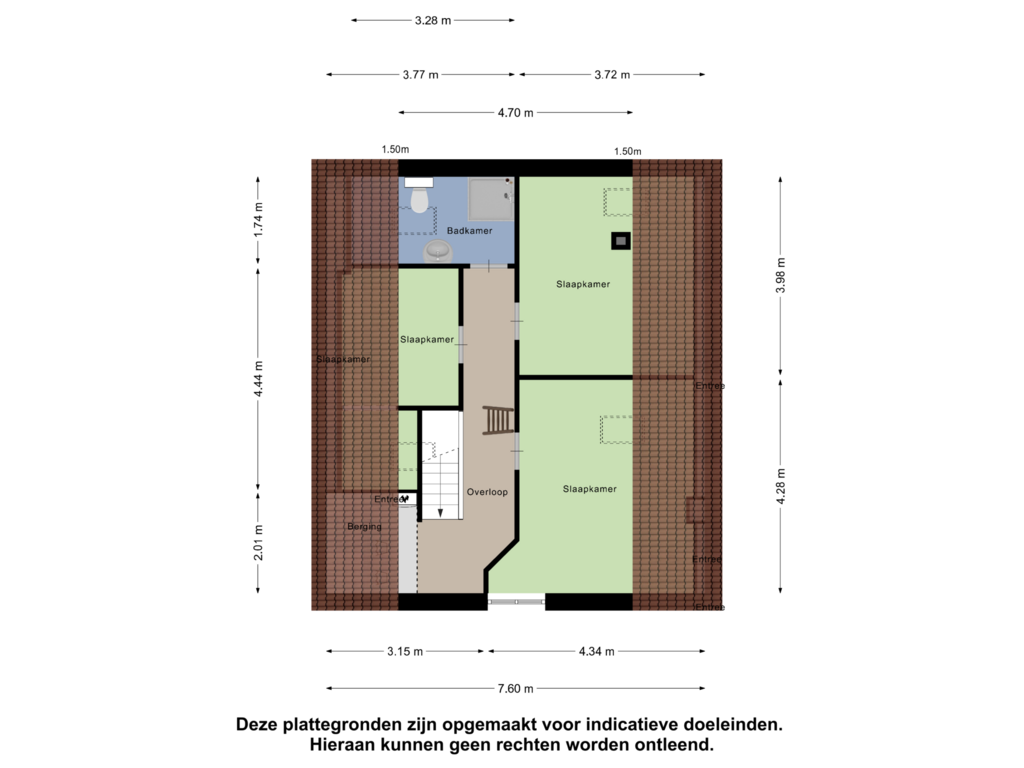 Bekijk plattegrond van Eerste Verdieping van Nieuwedijk 49