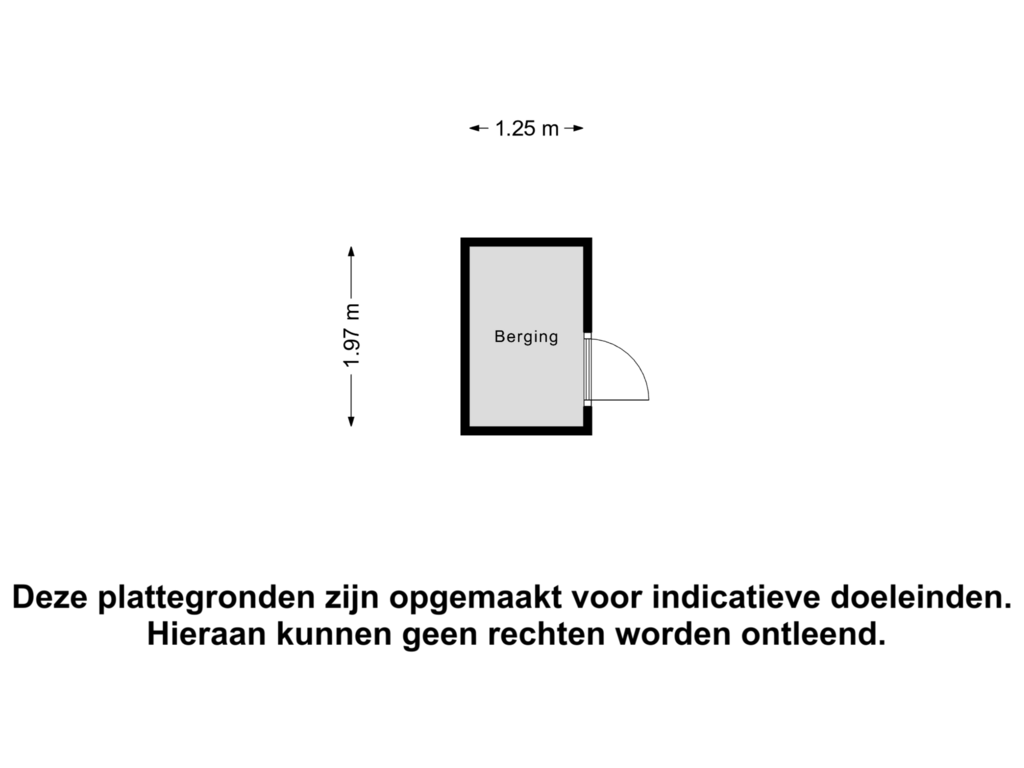 Bekijk plattegrond van Berging van Koot-akker 11