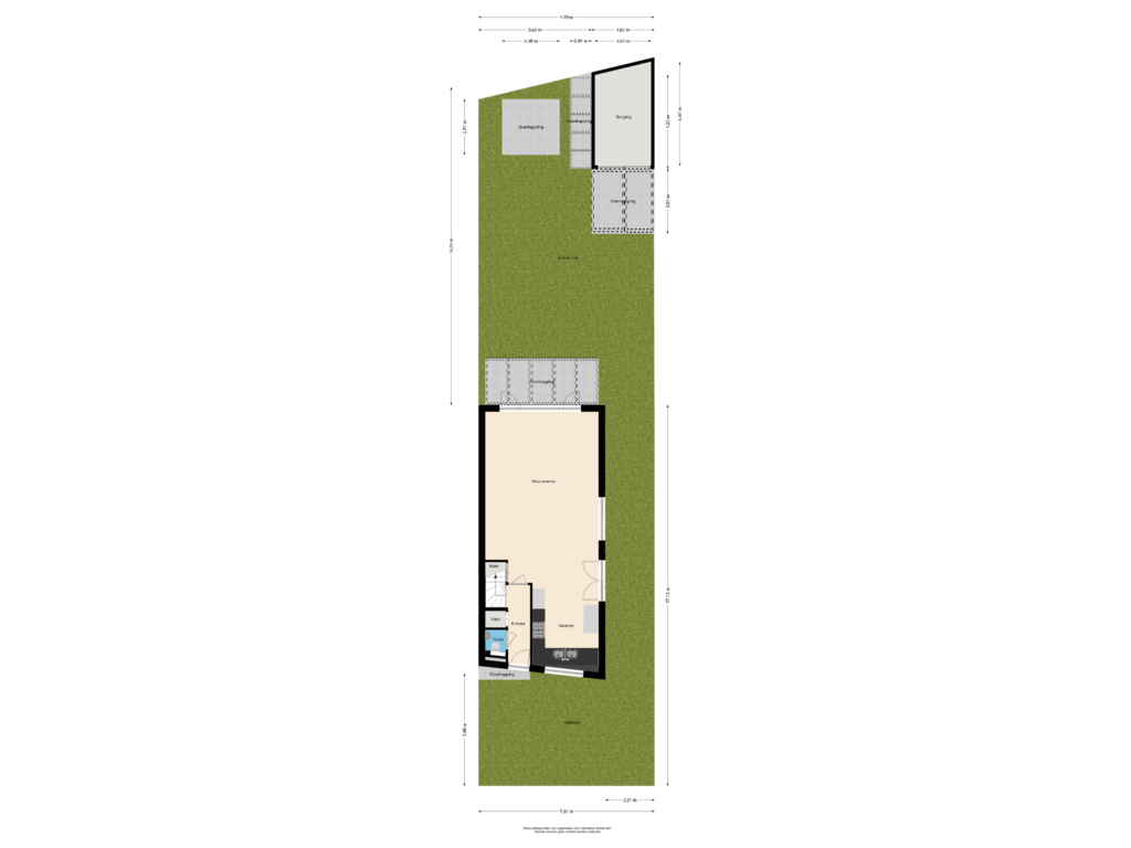 Bekijk plattegrond van Situatie van De Boog 45