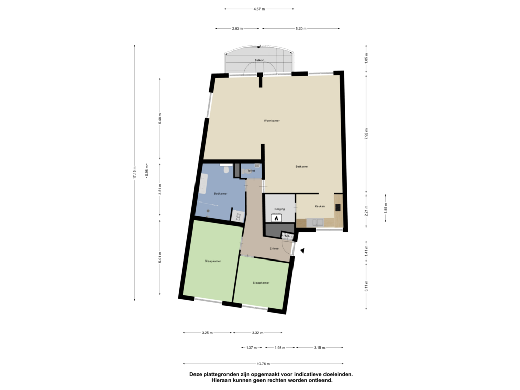 View floorplan of Appartement of Elsenhof 15