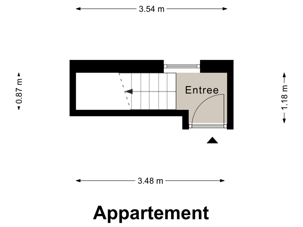 Bekijk plattegrond van Appartement van Sint Jozefslaan 60