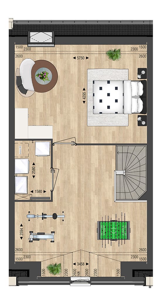 Foto 10 van Vlietkade - Herenhuis (Bouwnr. 7)