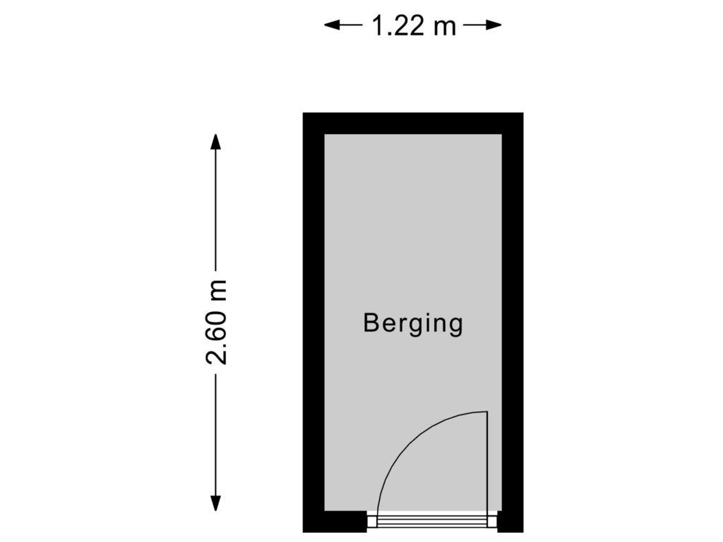 Bekijk plattegrond van Berging van Graan voor Visch 16145