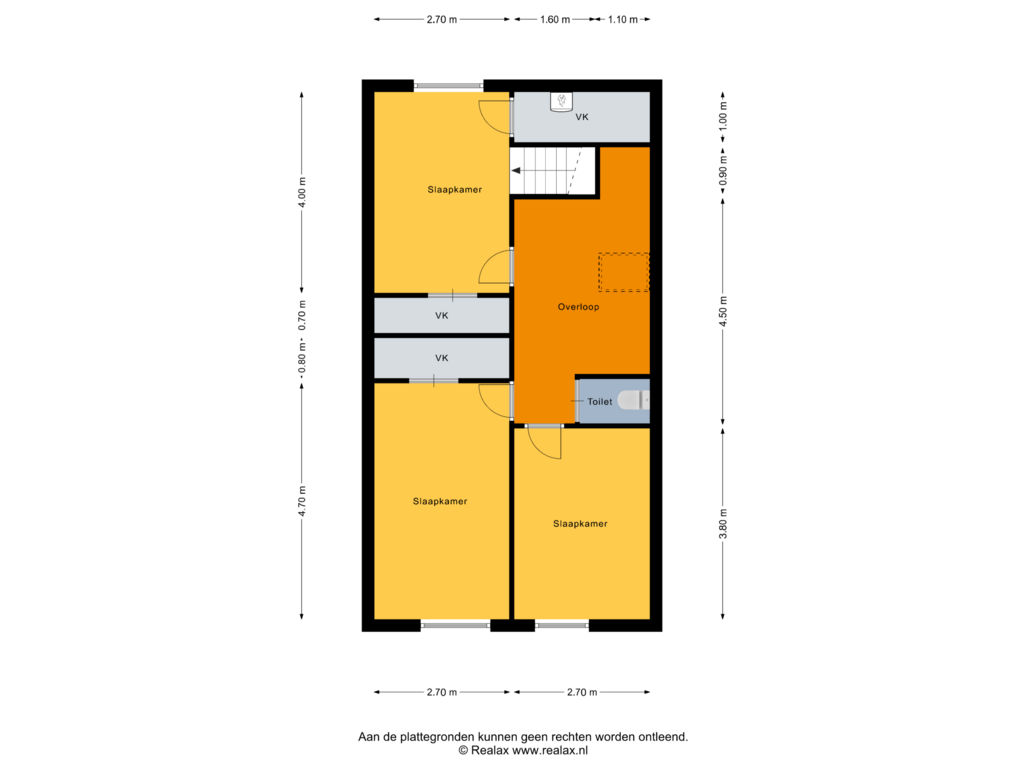 Bekijk plattegrond van Verdieping van Hunebedstraat 11