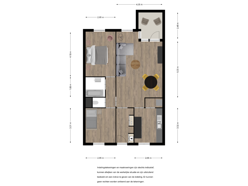 Bekijk plattegrond van First floor van Noordkade 40