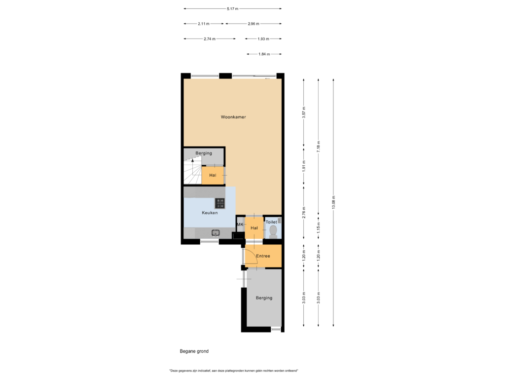 Bekijk plattegrond van Begane grond van Wilbrinkbos 7