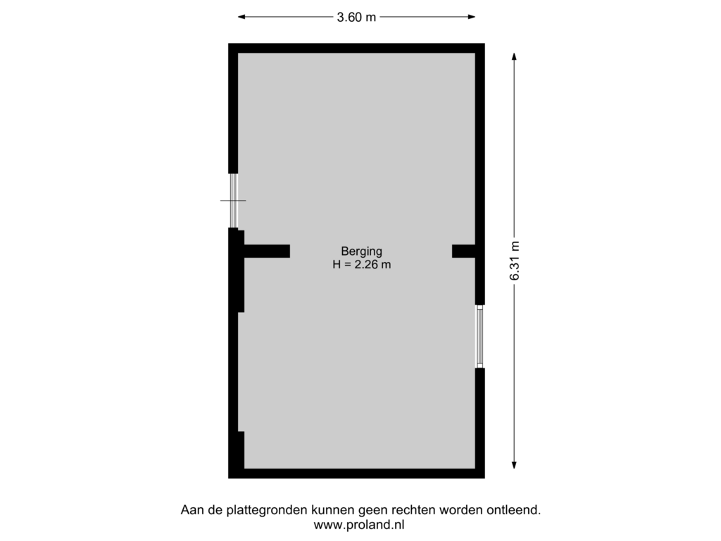 Bekijk plattegrond van Berging van Koekangestraat 68