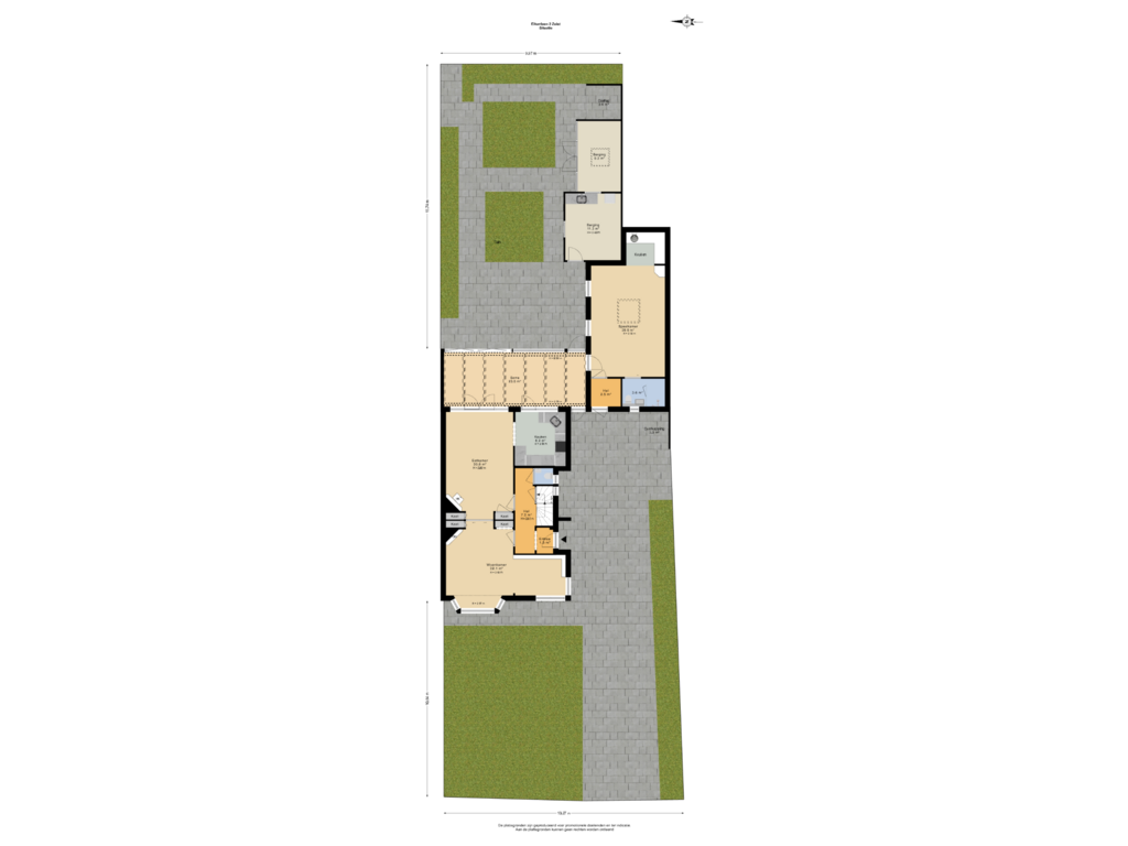 Bekijk plattegrond van Situatie van Eikenlaan 2