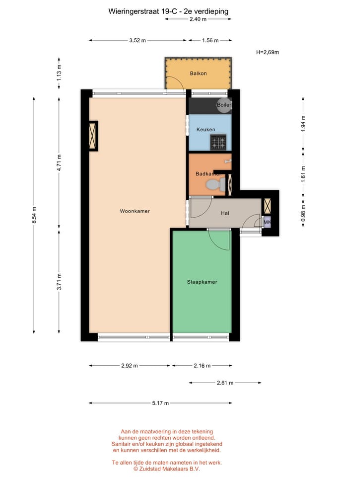 Foto 20 van Wieringerstraat 19-C