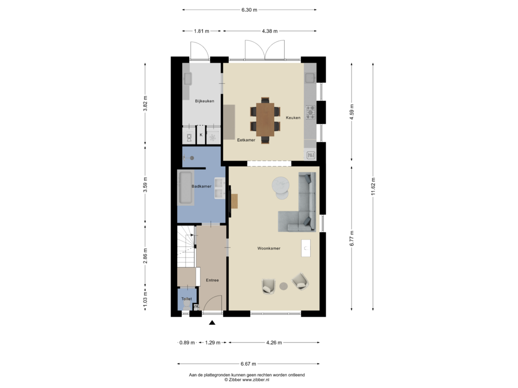 Bekijk plattegrond van Begane Grond van Pastoor Pottersstraat 26