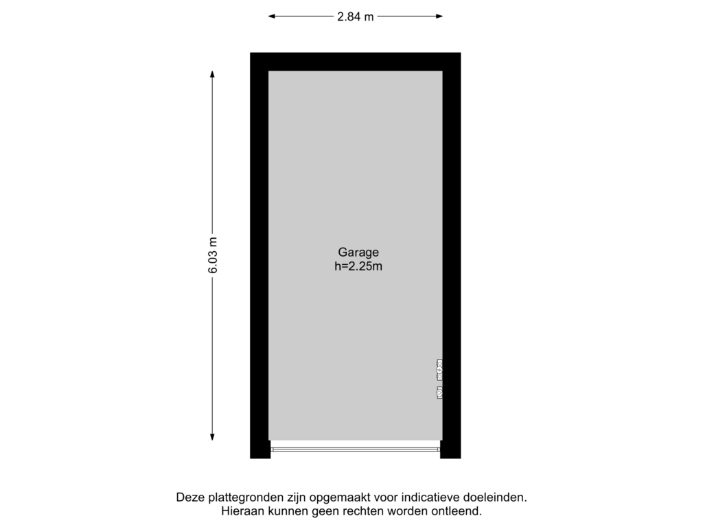 Bekijk plattegrond van Garage van Burgemeester de Zeeuwstraat 412