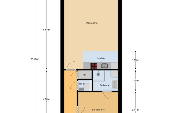 Bekijk foto 27 van Graaf Balderikstraat 72