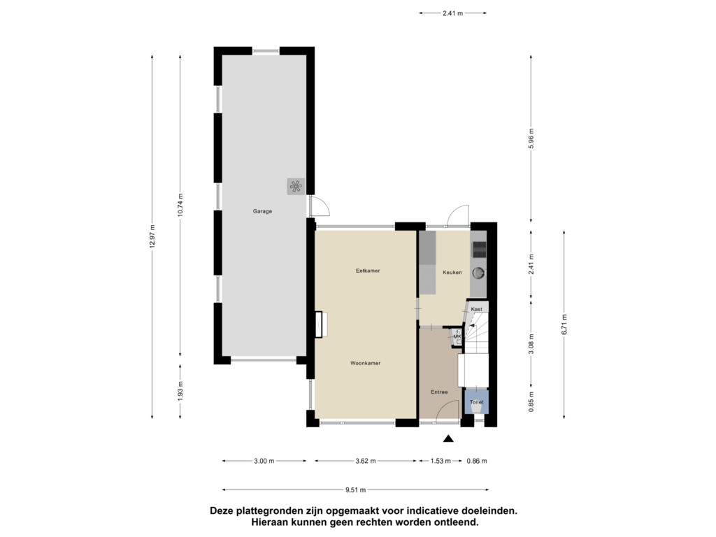 Bekijk plattegrond van Begane Grond van Goudenregenstraat 9