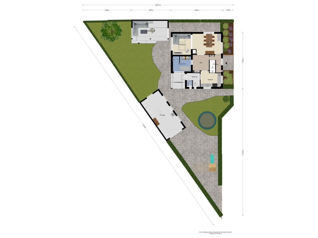 Bekijk plattegrond van Begane Grond_Tuin van Willem Boyeweg 27