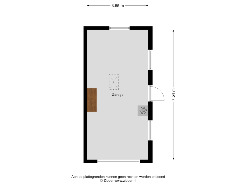 Bekijk plattegrond van Garage van Willem Boyeweg 27