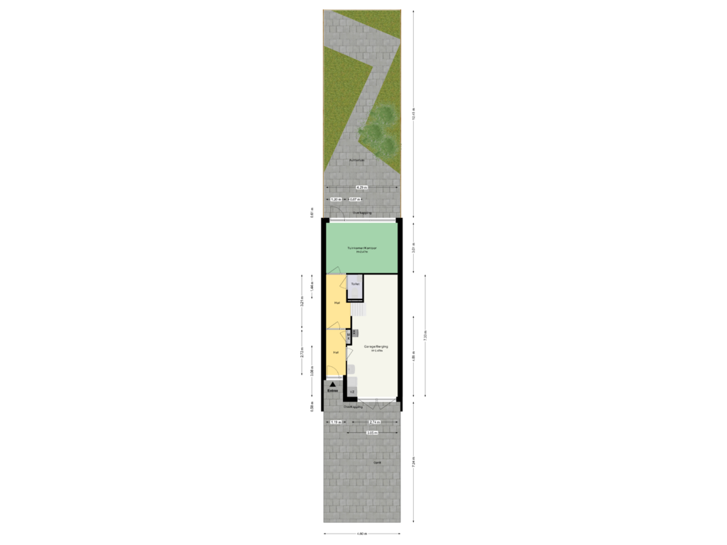 Bekijk plattegrond van Situatie van Socratesstraat 220