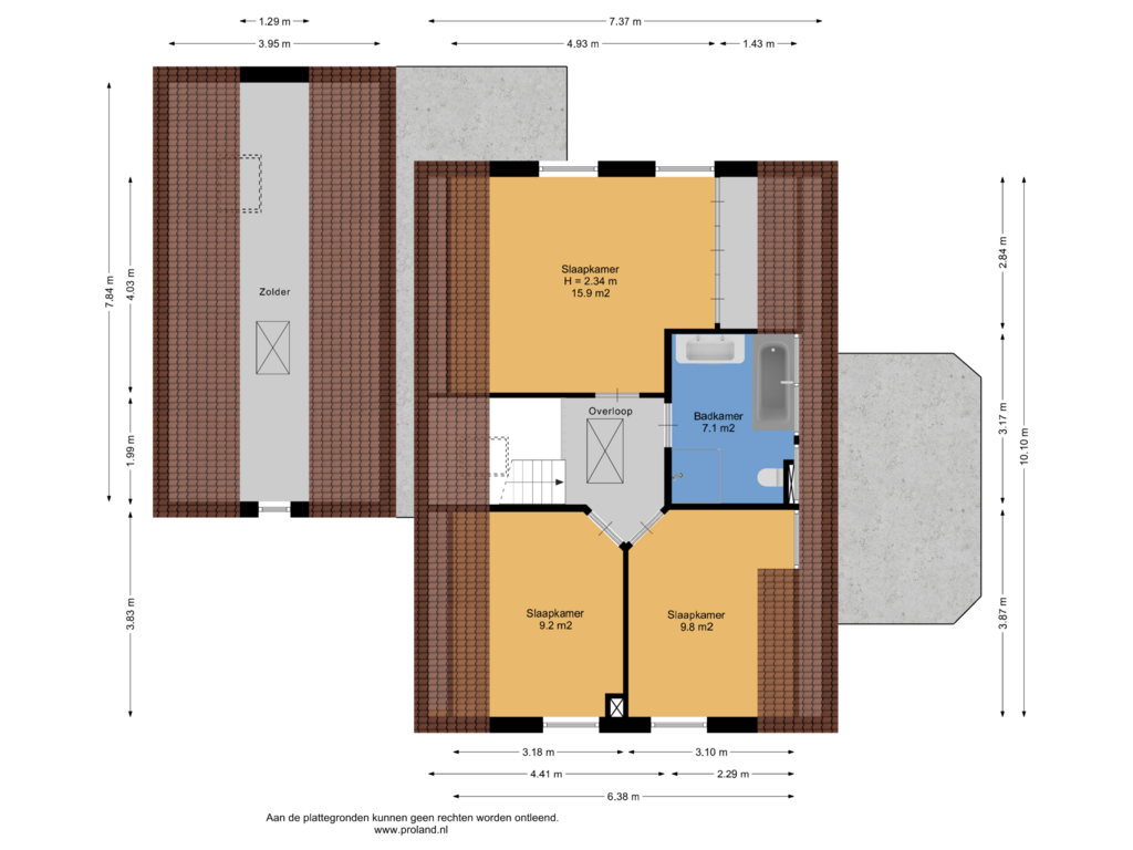 Bekijk plattegrond van 1e Verdieping van Lubertus van Beekstrjitte 23