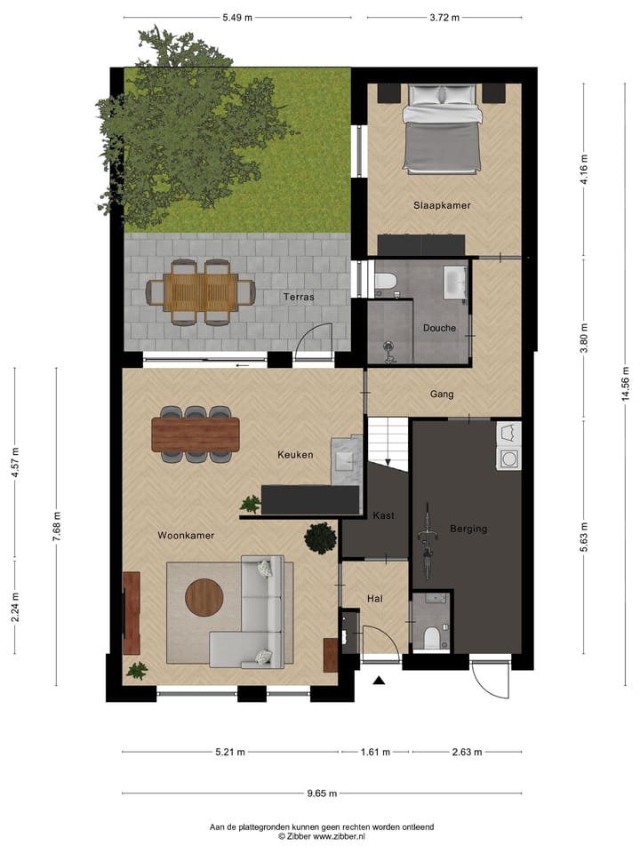 Foto 10 van Geschakelde seniorenwoning (Bouwnr. 2)