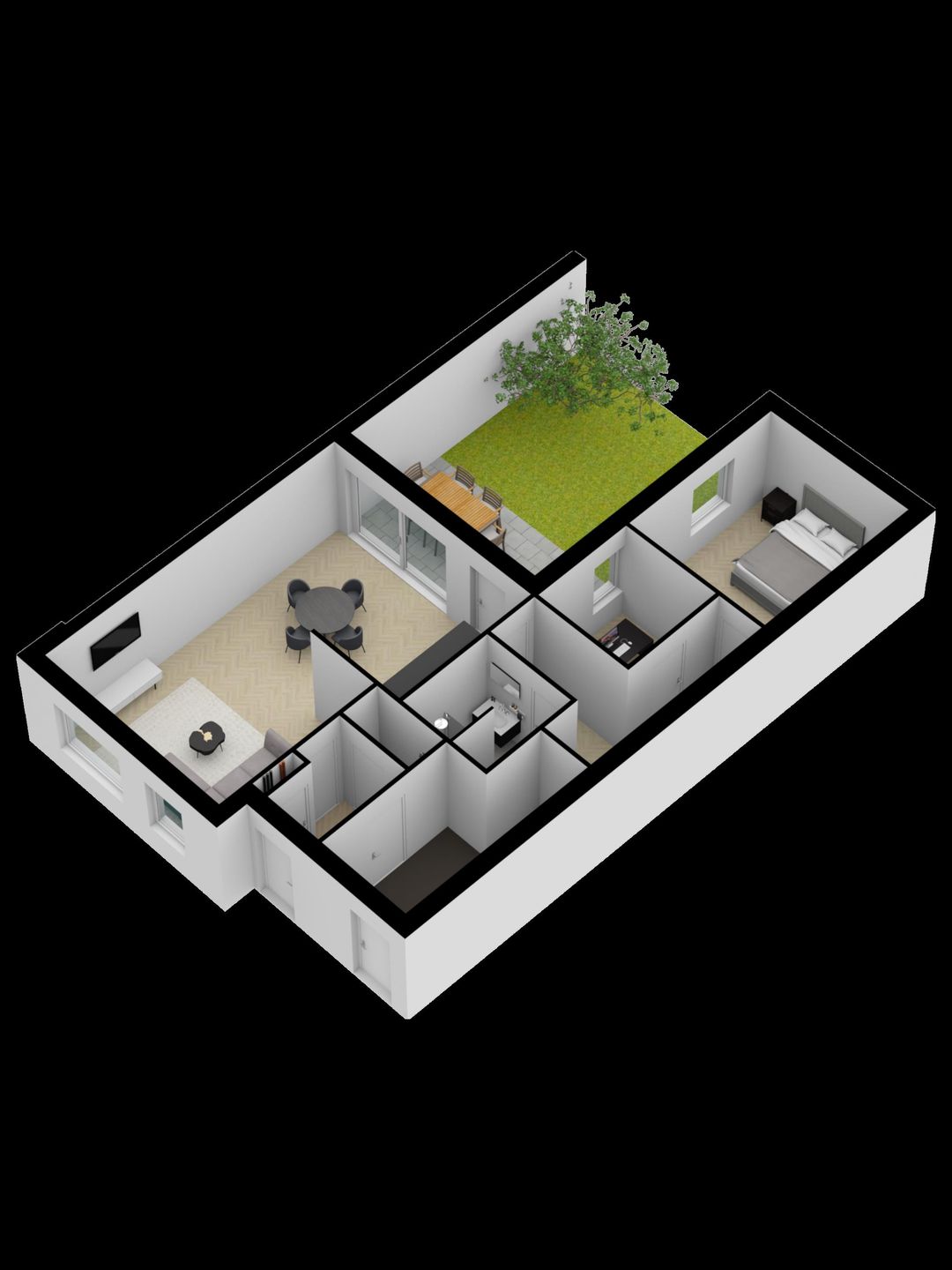 Foto 11 van Geschakelde seniorenwoning (Bouwnr. 1)