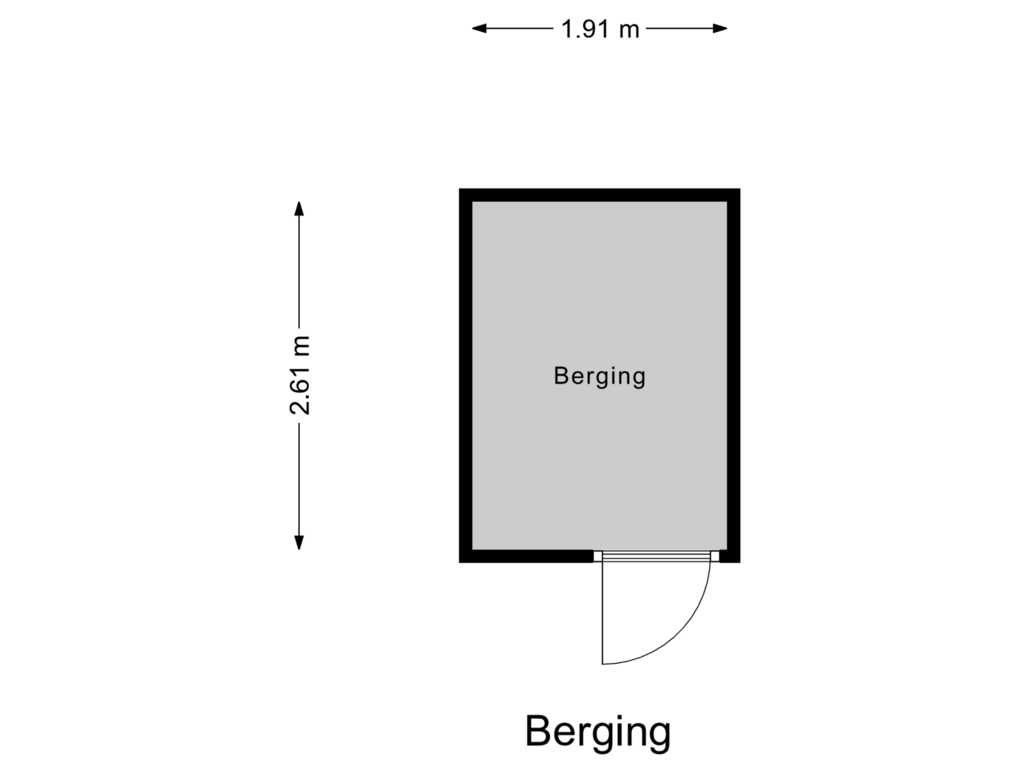 Bekijk plattegrond van Berging van Geuzenpad 2