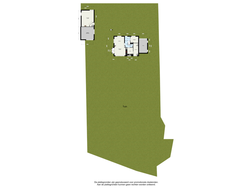 Bekijk plattegrond van Begane Grond Tuin van Veersedijk 275