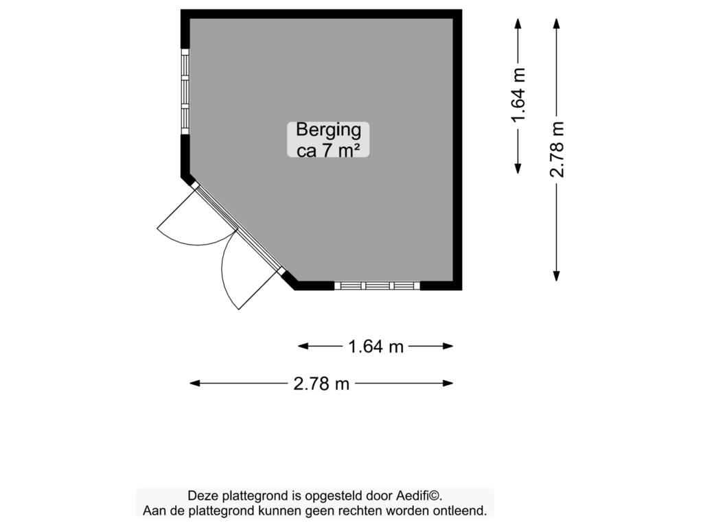 Bekijk plattegrond van Berging van Kerspel 6