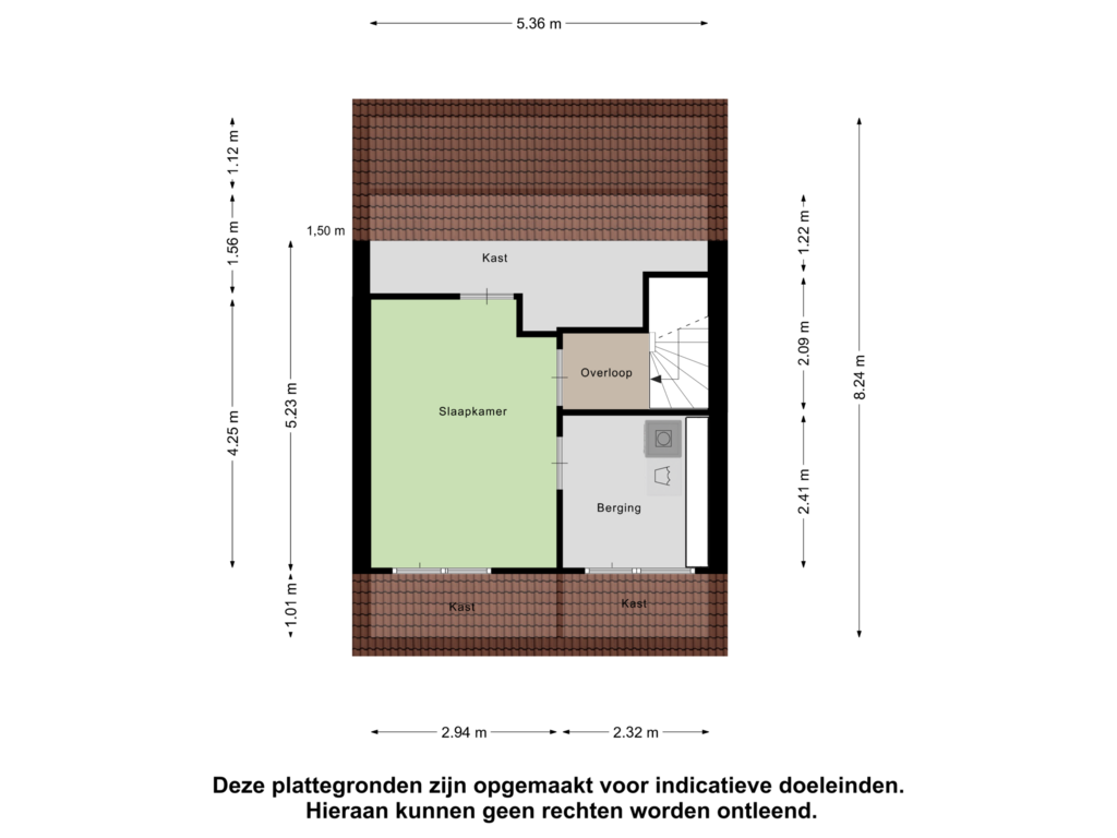 Bekijk plattegrond van Tweede verdieping van Mark 8