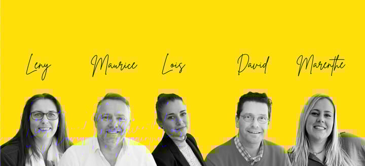 Een promotiefoto voor op kantoor