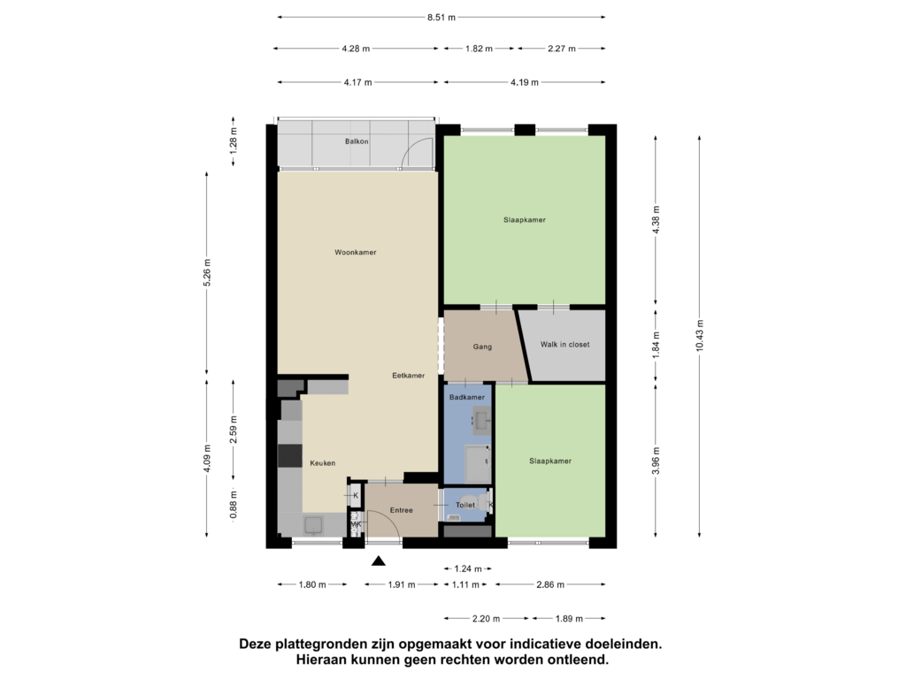 Bekijk plattegrond van Appartement van Jisperveldstraat 320