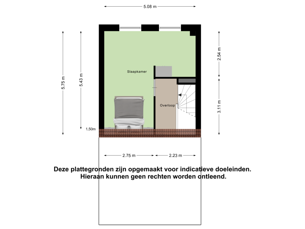 Bekijk plattegrond van Derde Verdieping van Elvis Presleystraat 10