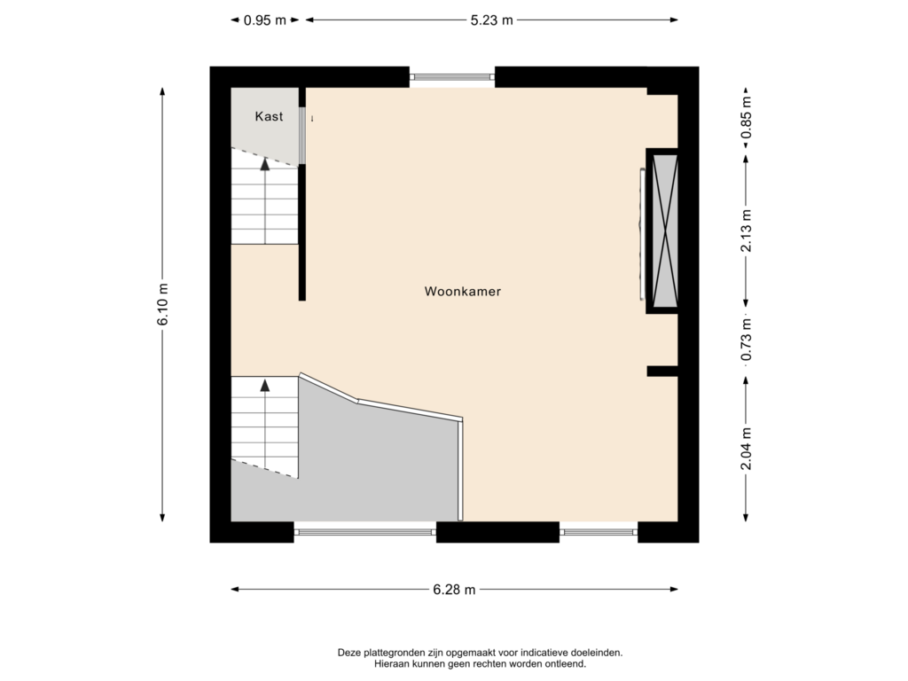 Bekijk plattegrond van Eerste verdieping van Koningshof 41