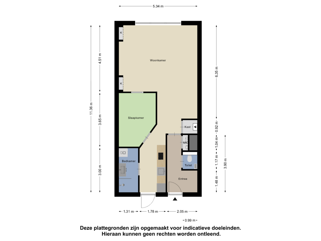 Bekijk plattegrond van Appartement van Pandora 33