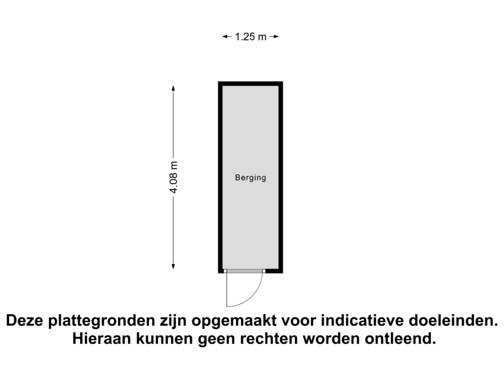 Bekijk plattegrond van Berging van Pandora 33