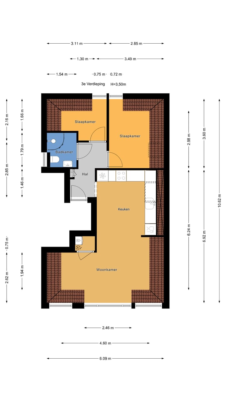 Foto 18 van Hugo de Grootstraat 17-5