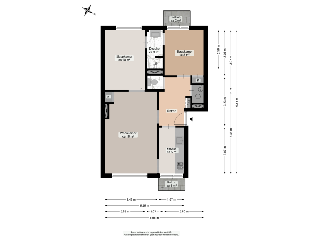 Bekijk plattegrond van Beletage van Frans van Mierisstraat 38