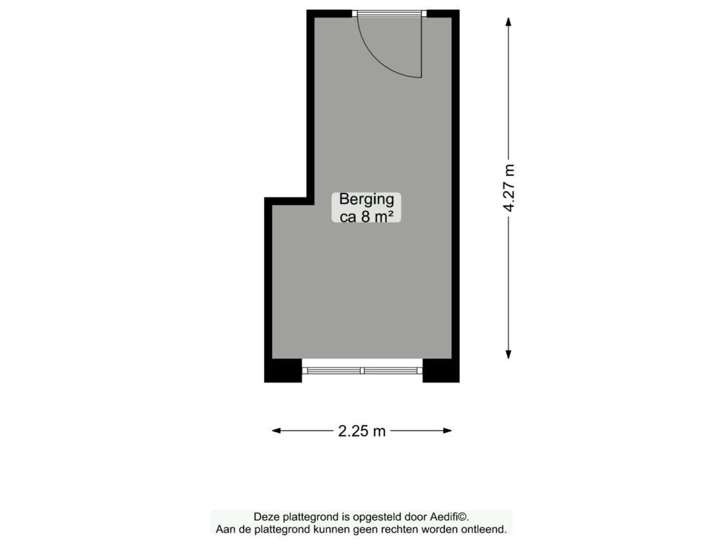 Bekijk plattegrond van Souterrain van Frans van Mierisstraat 38