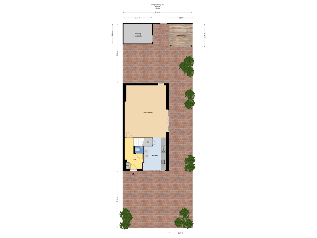 Bekijk plattegrond van Perceel van Strijpwetering 10