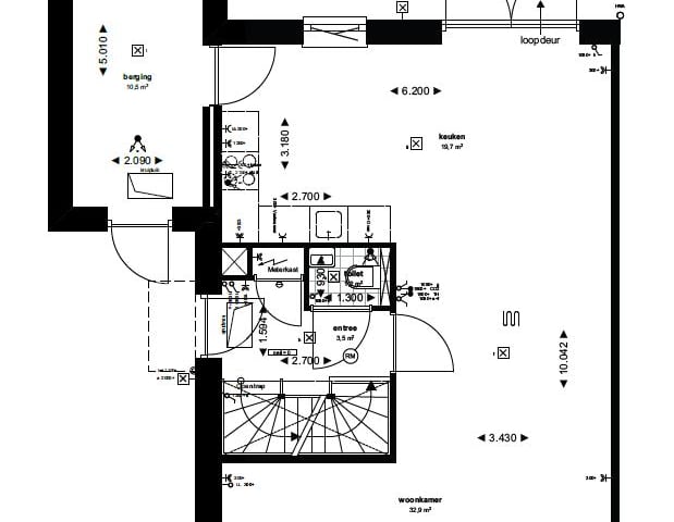 Bekijk foto 10 van Twee-onder-één-kapwoning (Bouwnr. 1)